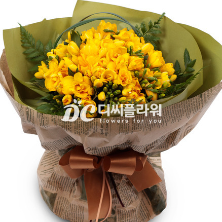 후리지아꽃다발(계절상품)