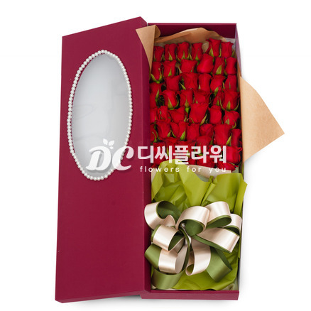 50송이 꽃박스