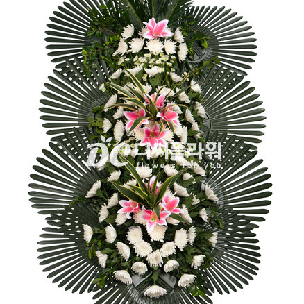 근조3단화환